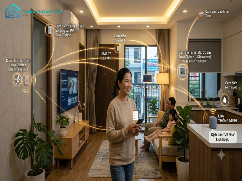 Cảm Biến Thông Minh Smart Home