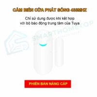 Cảm biến cửa từ có còi hú và đèn chớp Tuya WiFi báo động độc lập