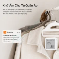 Cảm Biến Nhiệt Độ Và Độ Ẩm Tuya WiFi Có Màn Hình LCD