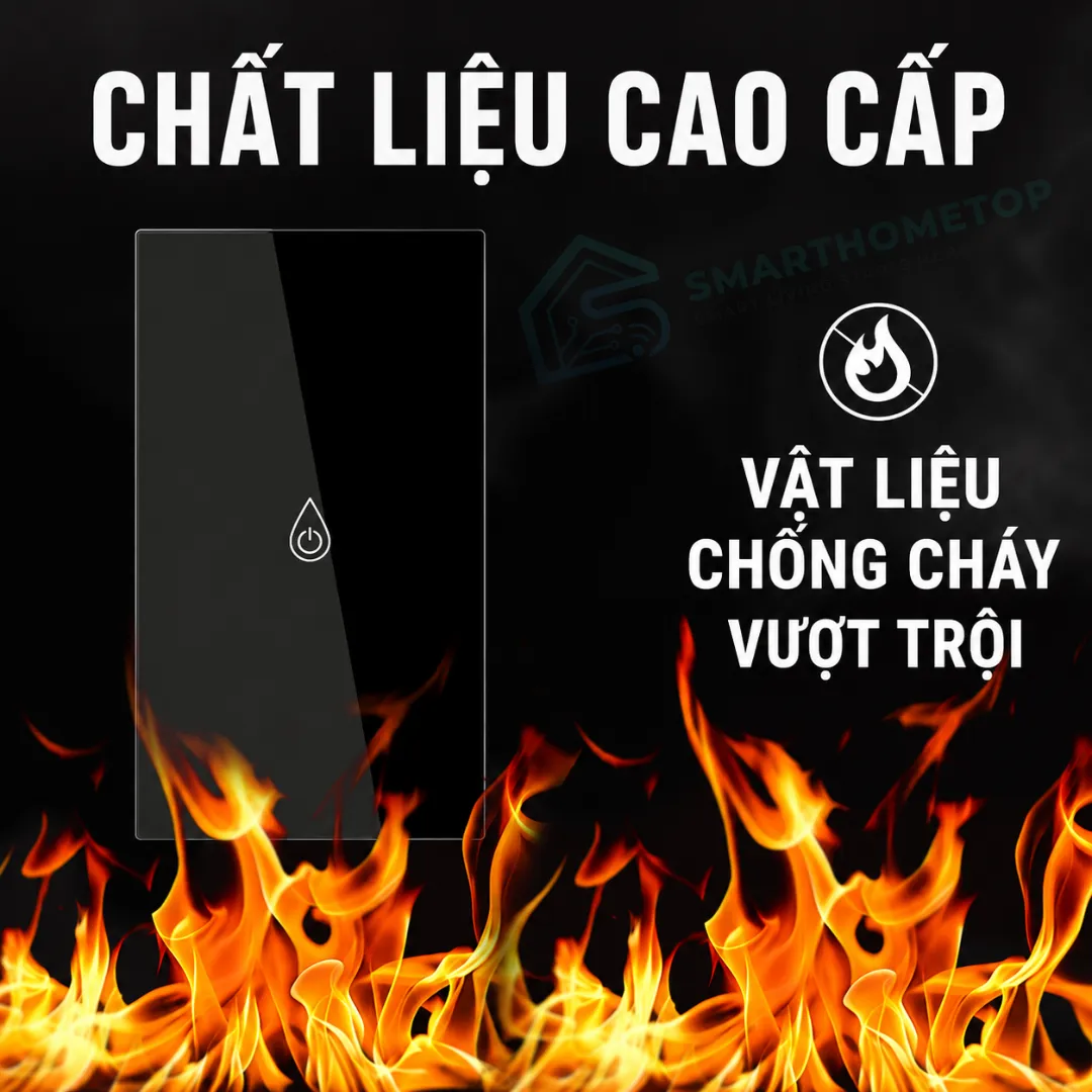 Công tắc bình nóng lạnh thông minh WiFi Tuya 40A điều khiển từ xa bằng điện thoại SmartHomeTop