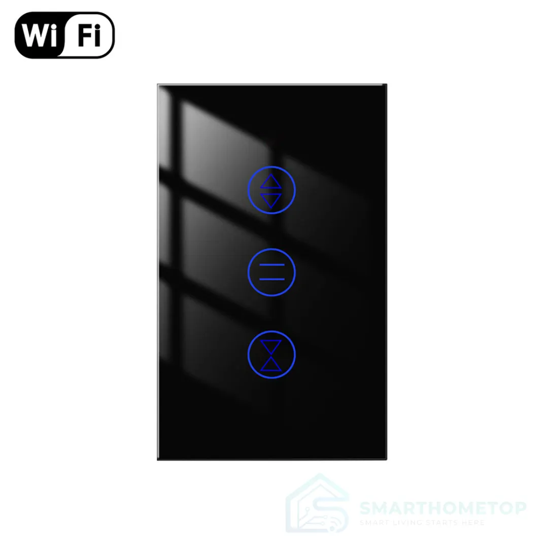 Công tắc cửa cuốn thông minh WiFi Tuya điều khiển cửa cuốn bằng điện thoại SmartHomeTop