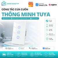 Công tắc cửa cuốn thông minh Zigbee Tuya điều khiển từ xa bằng điện thoại SmartHomeTop