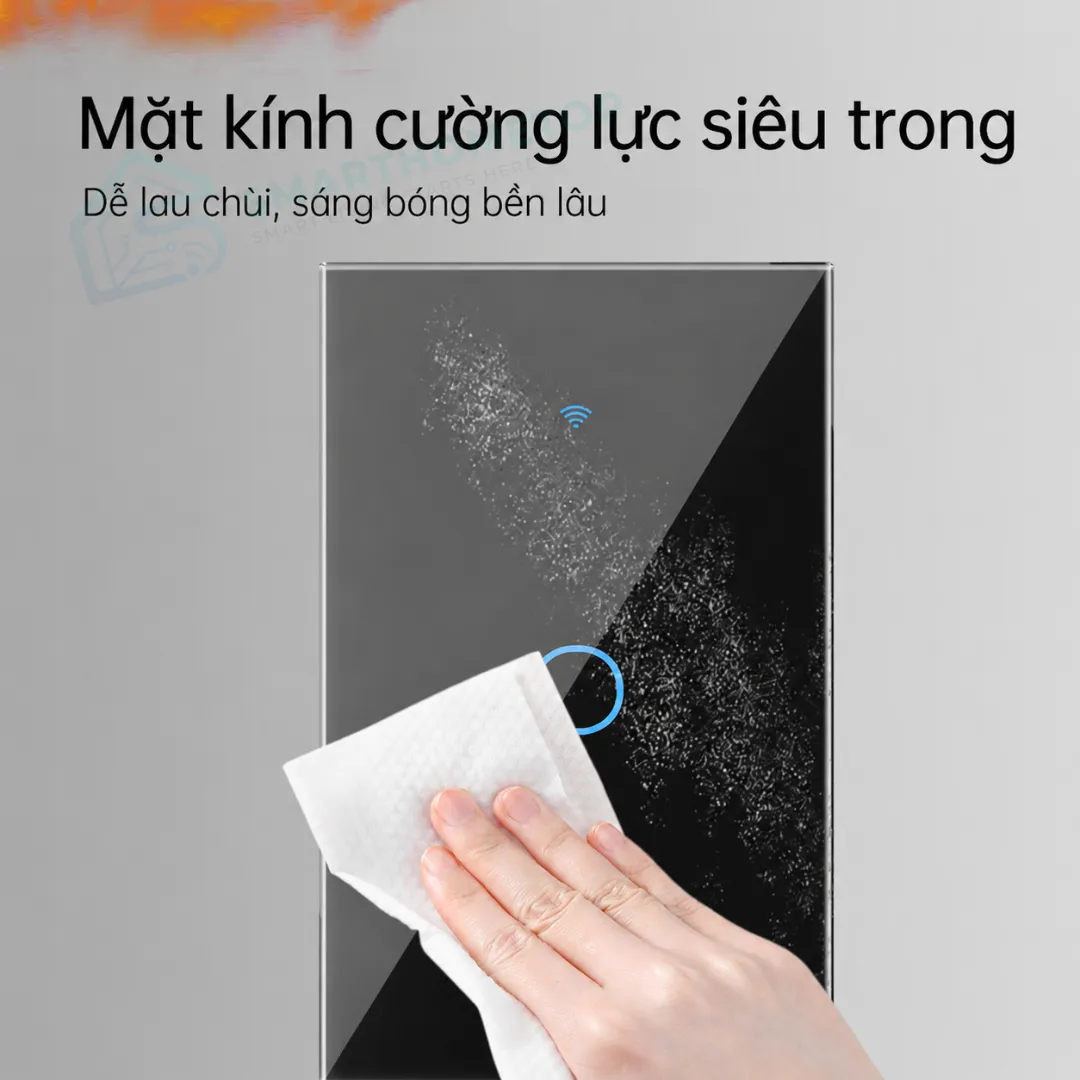 Công tắc thông minh Zigbee hình chữ nhật