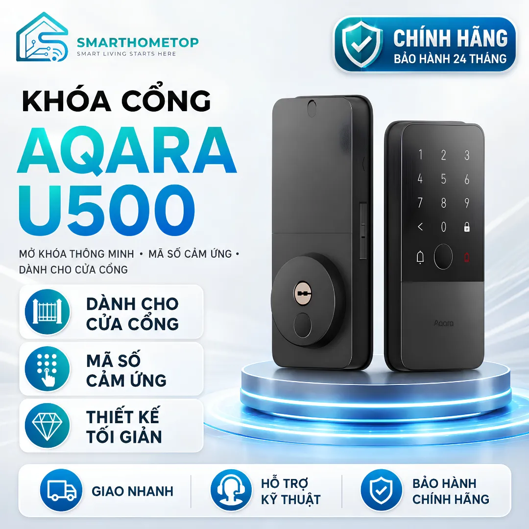 Khoá cổng Aqara Smart Gate Lock U500