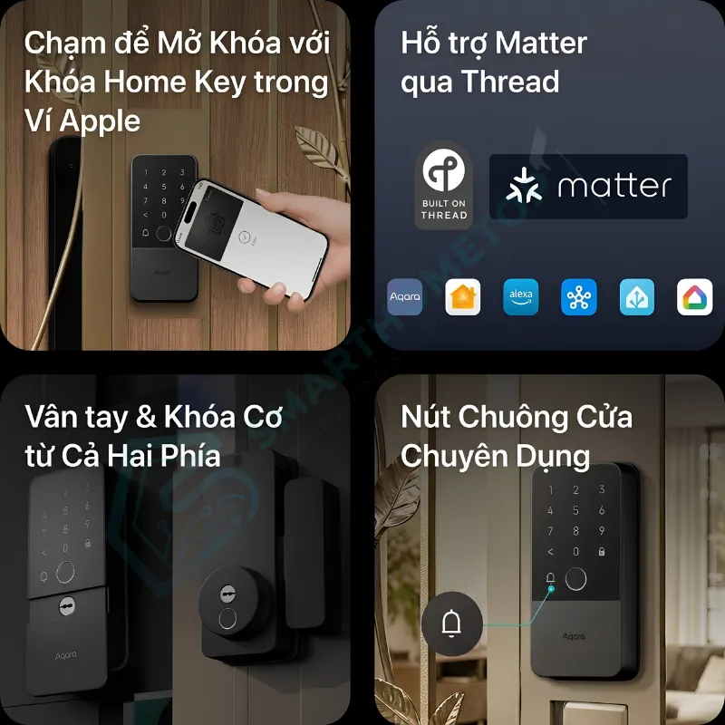 Khoá cổng Aqara Smart Gate Lock U500