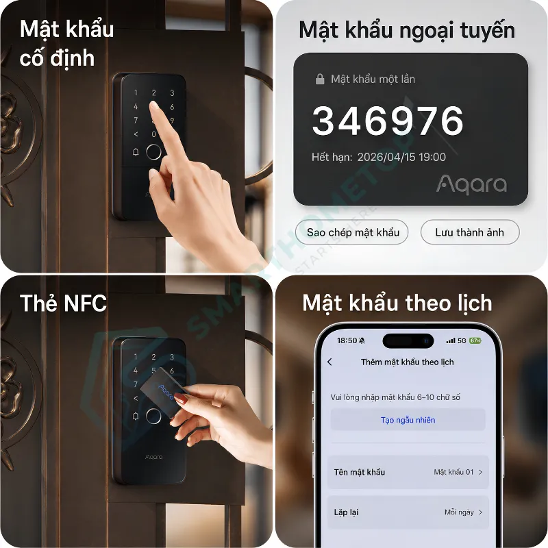 Khoá cổng Aqara Smart Gate Lock U500