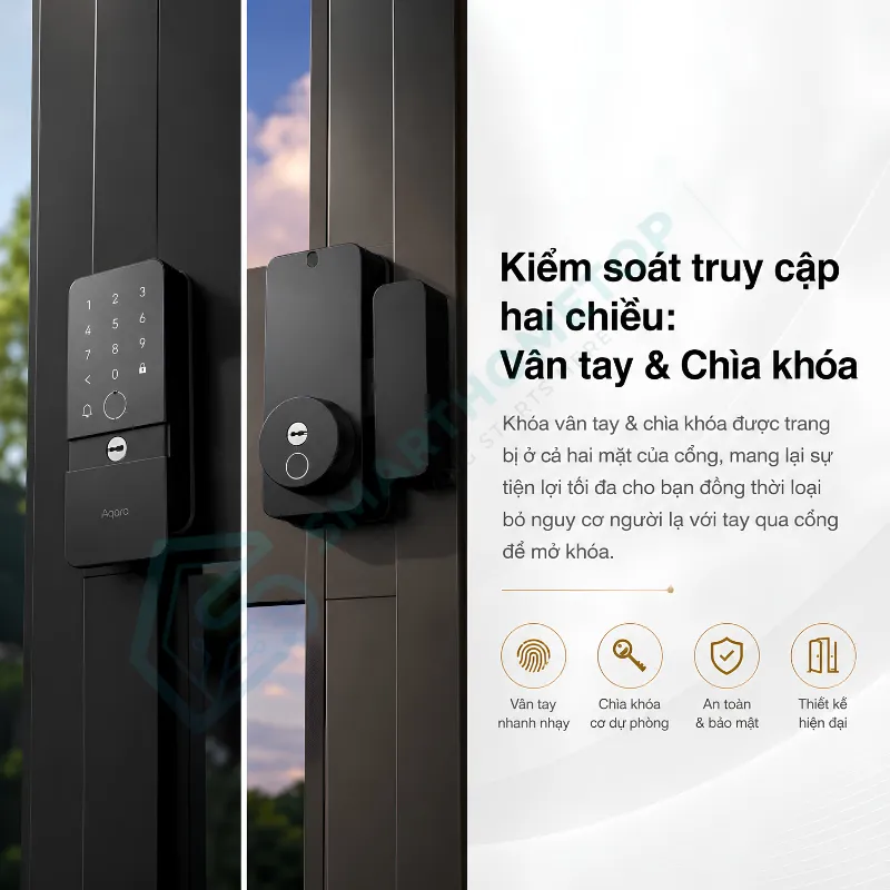 Khoá cổng Aqara Smart Gate Lock U500