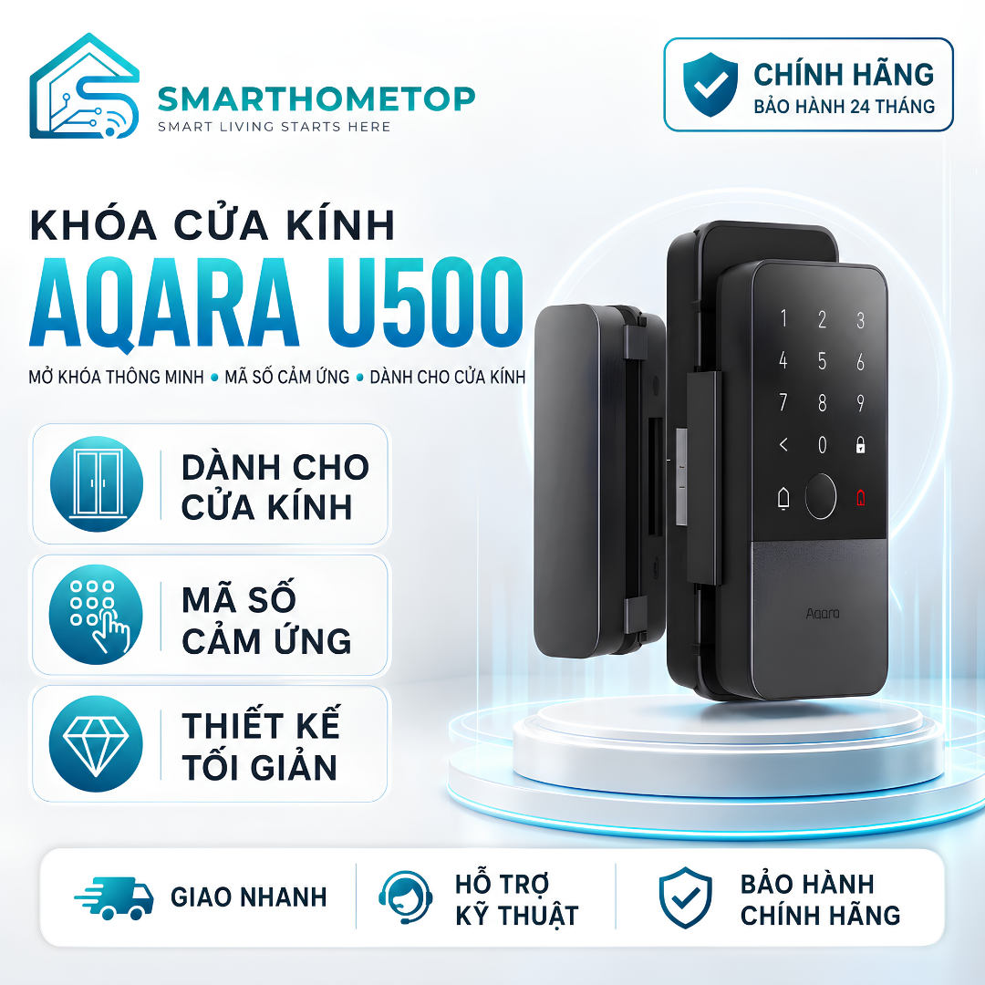 khoa-cua-kinh-aqara-smart-glass-door-lock-u500 Khoá cửa kính Aqara Smart Glass Door Lock U500