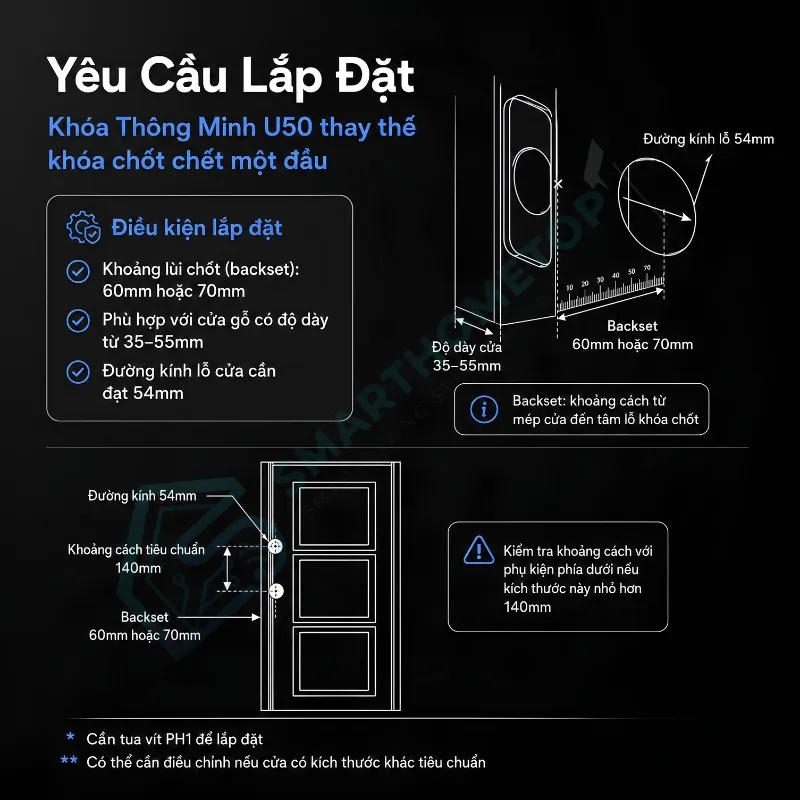 Khóa thông minh Aqara U50