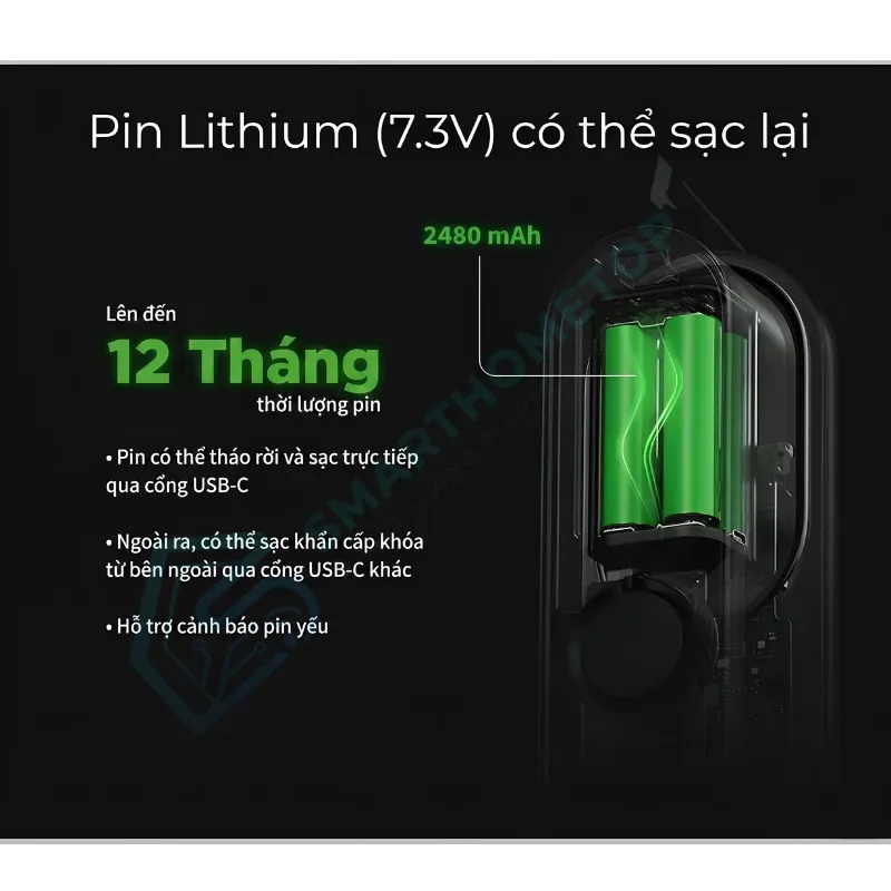 Khóa Thông Minh Aqara D100 Smart Lock Zigbee & Bluetooth