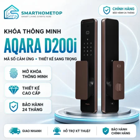 Khoá thông minh Aqara D200i Facial Recognition Door Lock nhận diện khuôn mặt