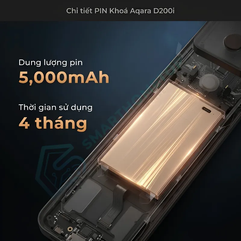 Khoá thông minh Aqara D200i Facial Recognition Door Lock