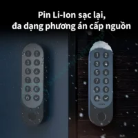 Khóa thông minh Aqara U200 Lite Thread Matter màu đen trắng