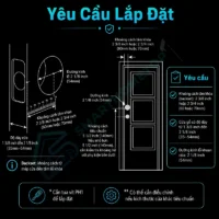 Khóa thông minh Aqara U300 Smartlock Thread & Matter