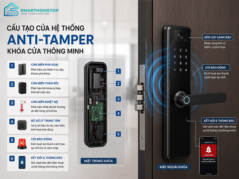 Cấu tạo của hệ thống Anti-tamper