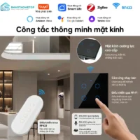 Công tắc thông minh Tuya WiFi hình vuông