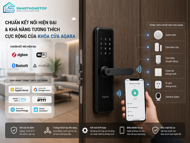 Chuẩn kết nối hiện đại & Khả năng tương thích cực rộng