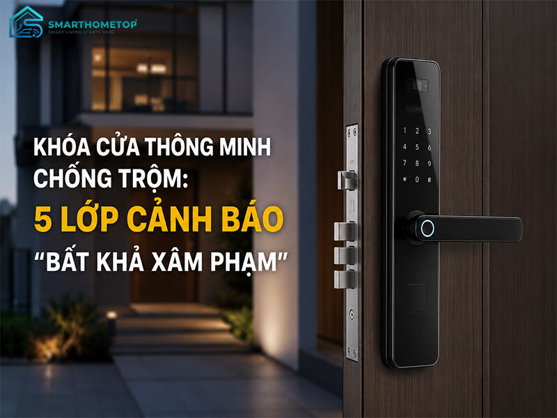 Khóa Cửa Thông Minh Chống Trộm