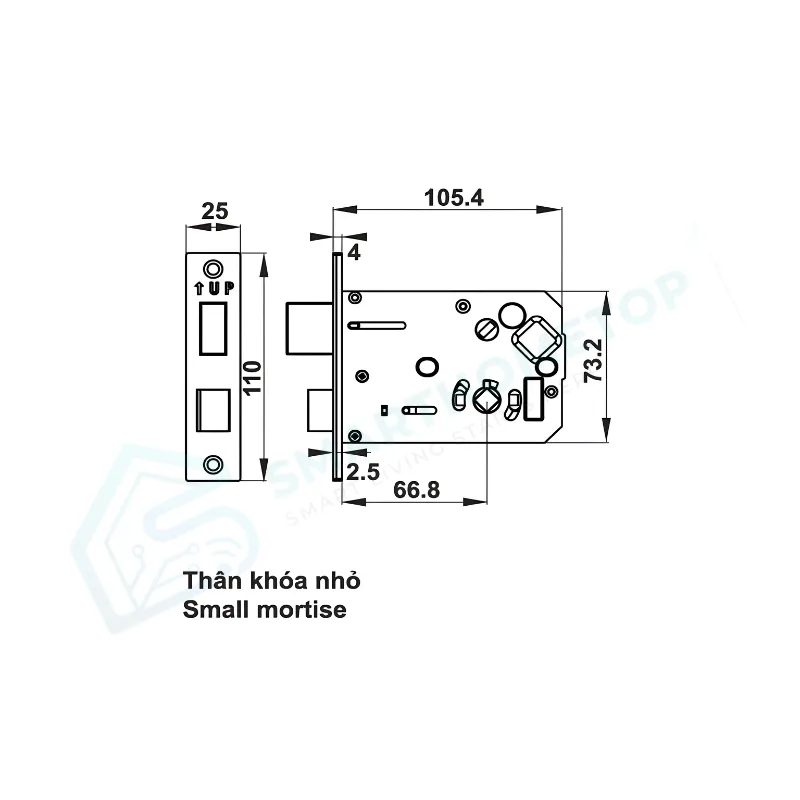 Khóa điện tử Hafele EL7700-TCS