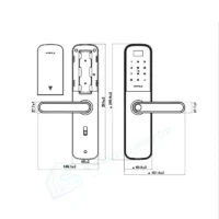 Khóa điện tử Hafele DL6000