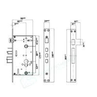 Khóa điện tử Hafele DL6000