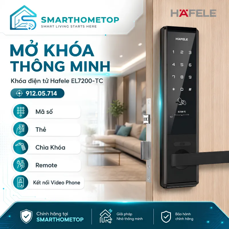 Khóa điện tử Hafele EL7200-TC