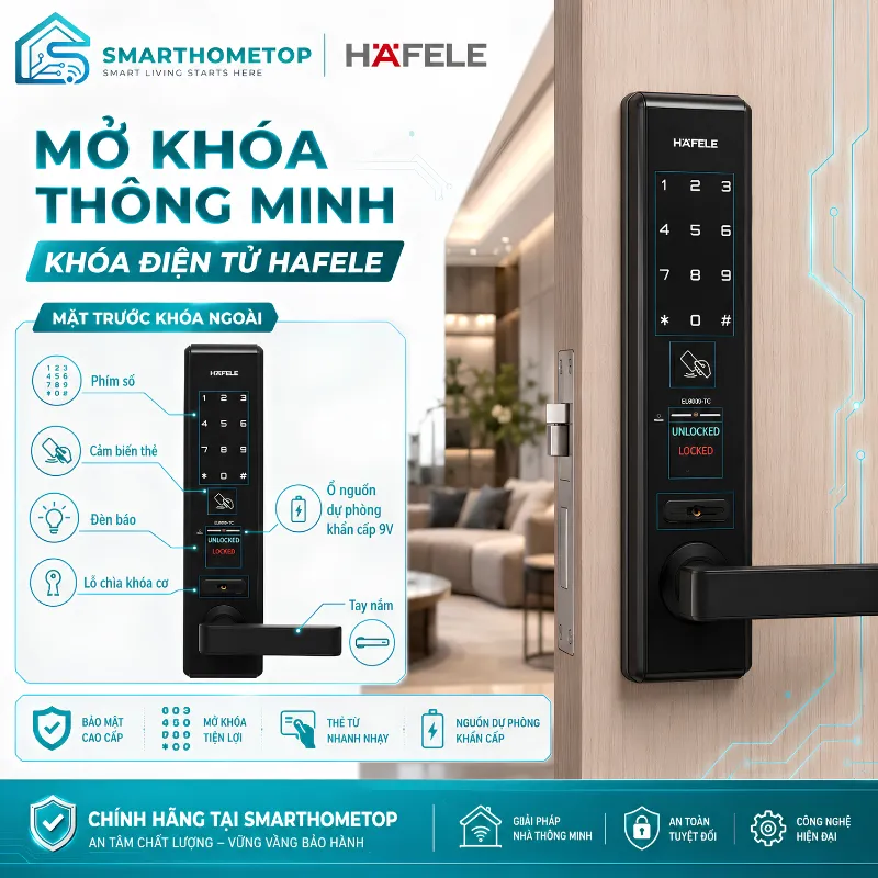 Khóa điện tử Hafele EL7200-TC