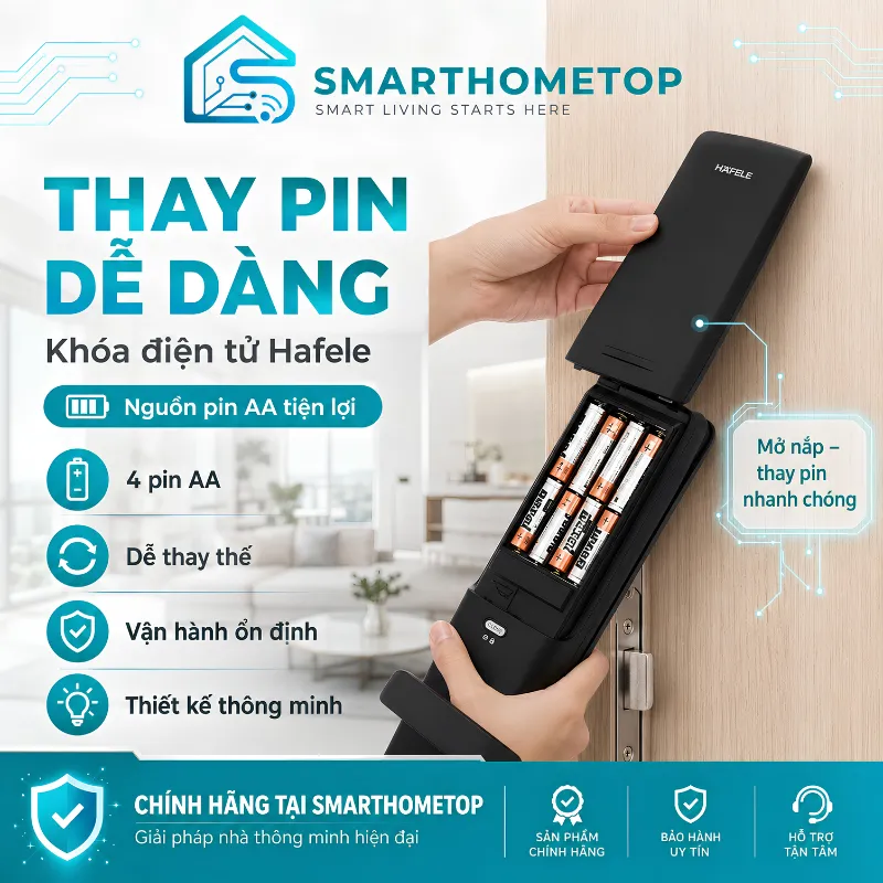 Khóa điện tử Hafele EL7200-TC