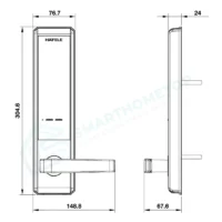 Khóa điện tử Hafele EL7200-TC