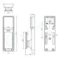 Khóa điện tử Hafele MP2503B