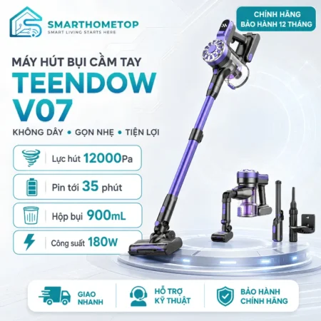 Máy hút bụi cầm tay không dây Teendow V07