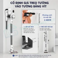 Máy hút bụi cầm tay không dây Teendow V08 Pro