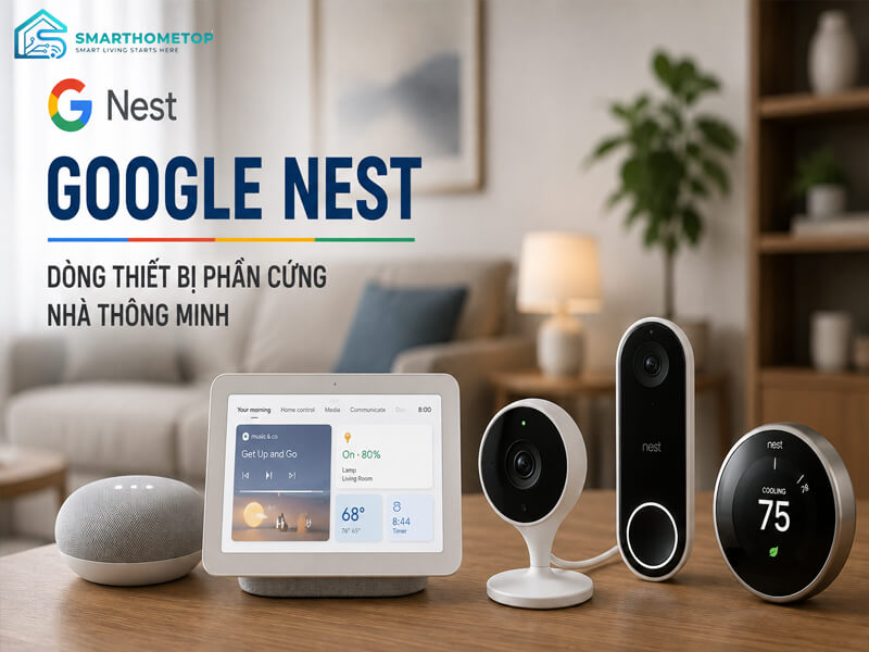 Google Nest - Dòng Thiết Bị Phần Cứng Nhà Thông Minh