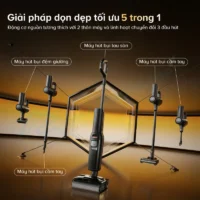Máy Hút Bụi Lau Nhà Roborock F25 ACE Combo 5-in-1