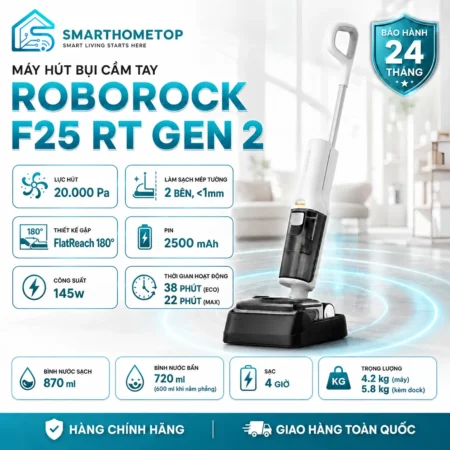 Máy Hút Bụi Lau Nhà Roborock F25 RT Gen 2