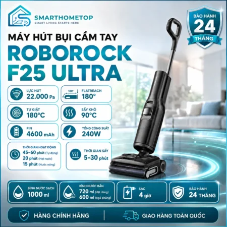 Máy Hút Bụi Lau Sàn Roborock F25 Ultra