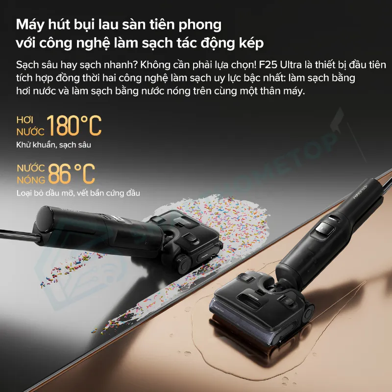 Máy Hút Bụi Lau Sàn Roborock F25 Ultra