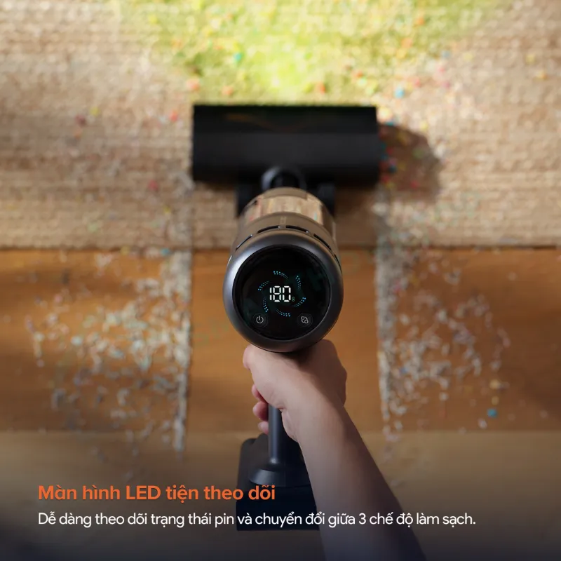 Máy Hút Bụi Cầm Tay Không Dây Roborock H60 Hub Ultra