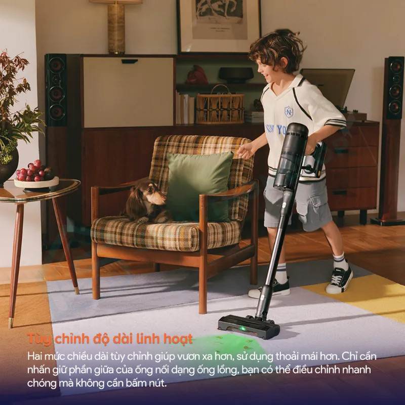 Máy Hút Bụi Cầm Tay Không Dây Roborock H60 Hub Ultra