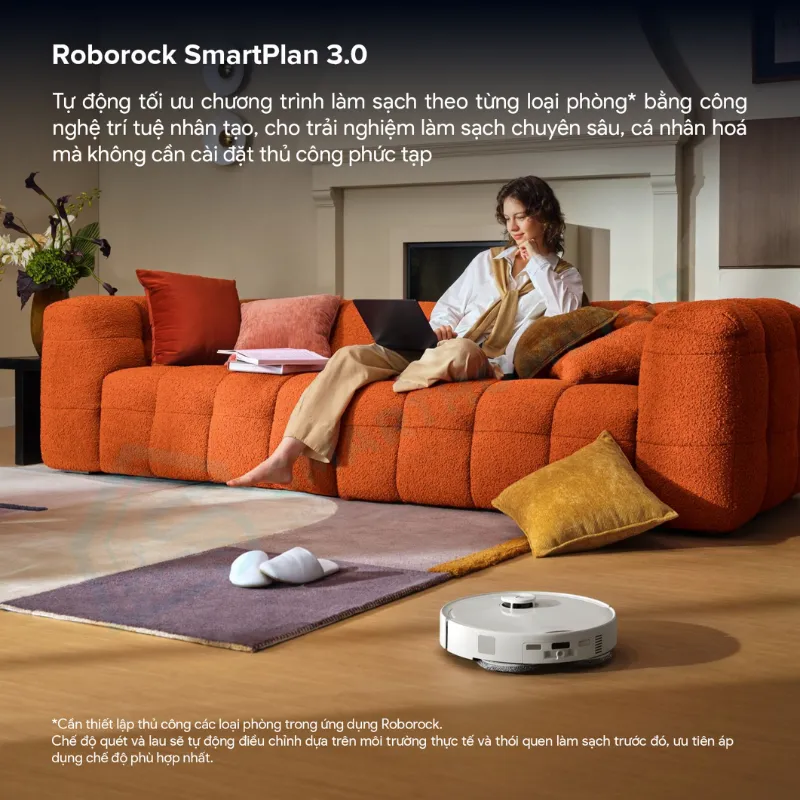 Robot Hút Bụi Lau Nhà Roborock Qrevo 2 Pro
