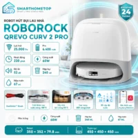 Robot Hút Bụi Lau Nhà Roborock Qrevo Curv 2 Pro