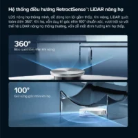 Robot Hút Bụi Lau Nhà Roborock Qrevo Curv 2 Pro