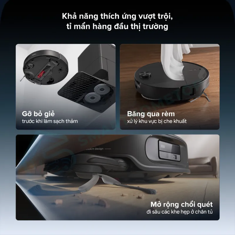 Robot Hút Bụi Lau Nhà Roborock Qrevo Edge 2