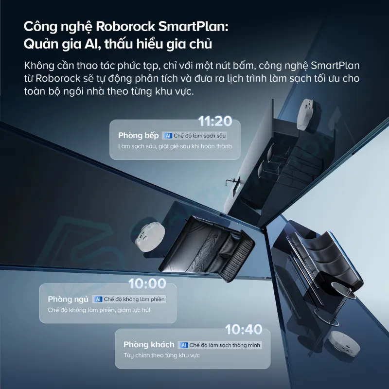 Robot Hút Bụi Lau Nhà Roborock Qrevo Edge 2