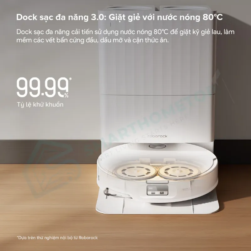 Robot Hút Bụi Lau Nhà Roborock Qrevo Edge 2