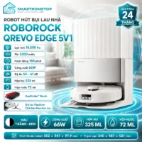 Robot Hút Bụi Lau Nhà Roborock Qrevo Edge 5V1