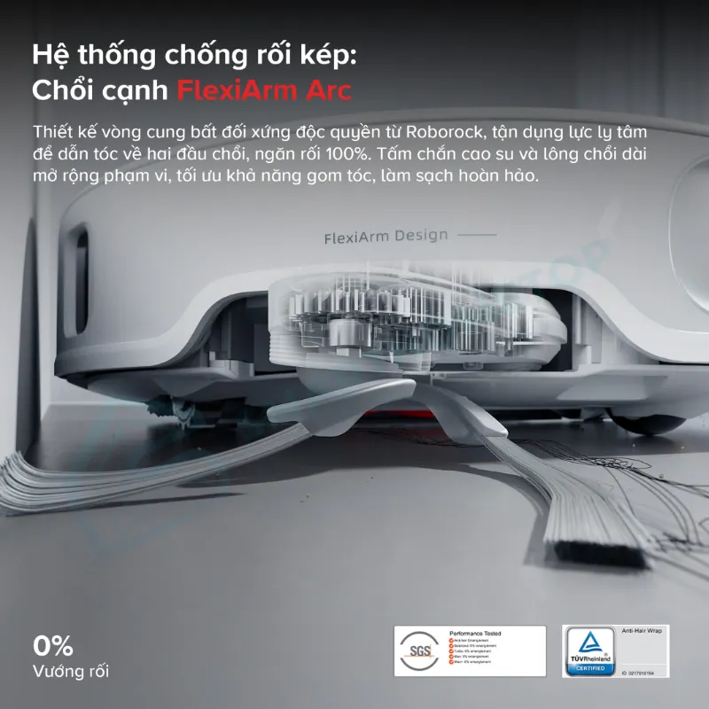 Robot Hút Bụi Lau Nhà Roborock Qrevo EdgeT