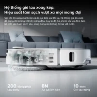 Robot Hút Bụi Lau Nhà Roborock Qrevo EdgeT