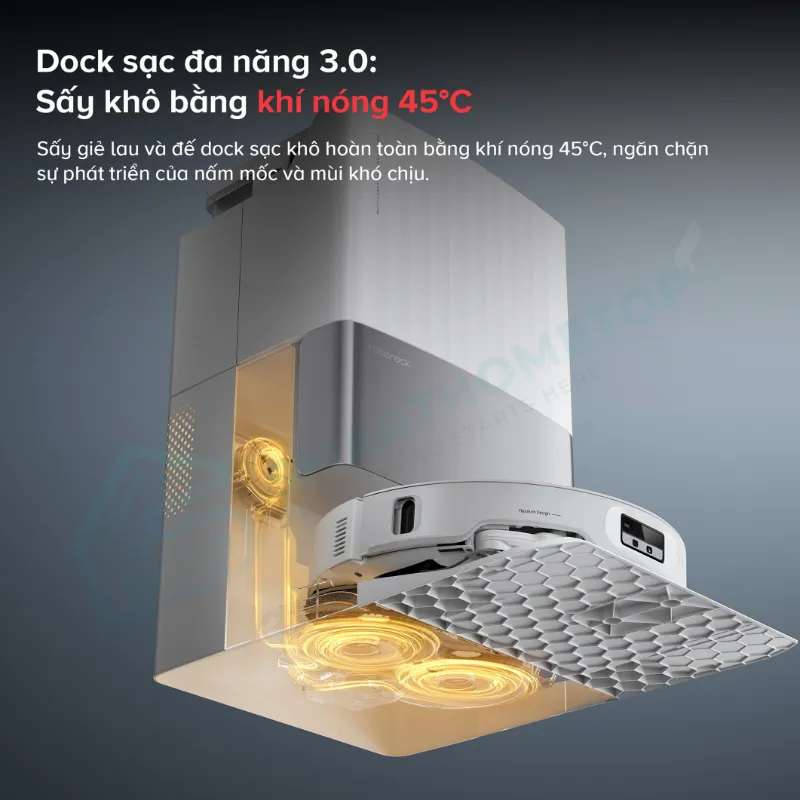 Robot Hút Bụi Lau Nhà Roborock Qrevo EdgeT