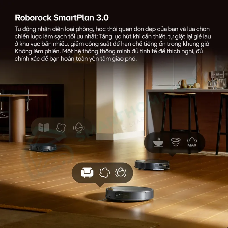 Robot hút bụi lau nhà Roborock Saros 20